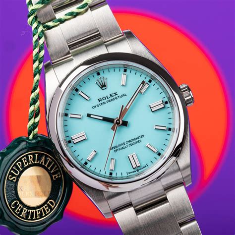 rolex tiffany dial